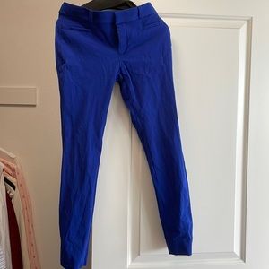 Banana Republic suit pants royal blue